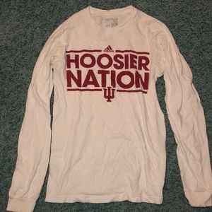 IU white long sleeve